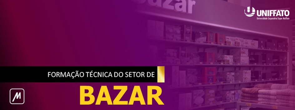 Banner - Formação Setor - Bazar