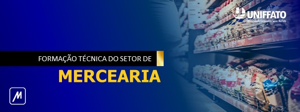 Banner - Formação Técnica do Setor de Mercearia